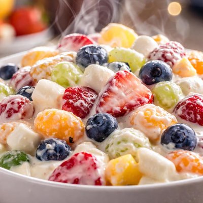 Image of Creamy Fruit Salad