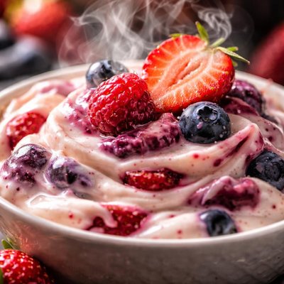 Image of Creamy Fruit Topping