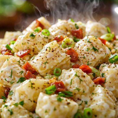 Image of Creamy Garlic Potato Salad