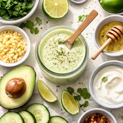 Image of Creamy Ginger Lime Dressing