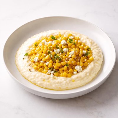 Image of Creamy Grits with Sweet Corn