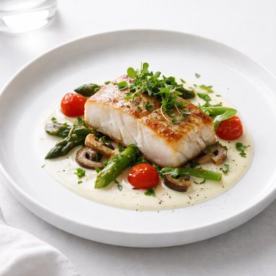 Image of Creamy Halibut Supreme
