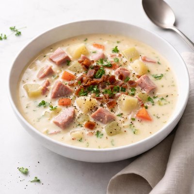Image of Creamy Ham and Potato Soup