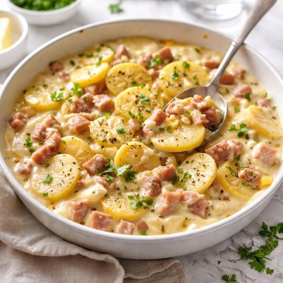 Image of Creamy Ham and Potatoes