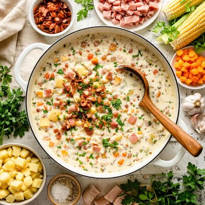 Image of Creamy Ham Chowder