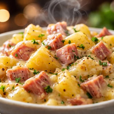 Image of Creamy Ham Potatoes