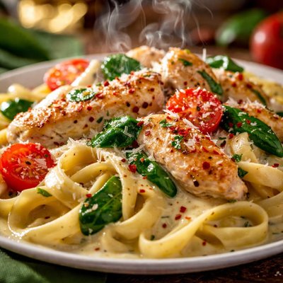 Image of Creamy Italiano Chicken and Pasta