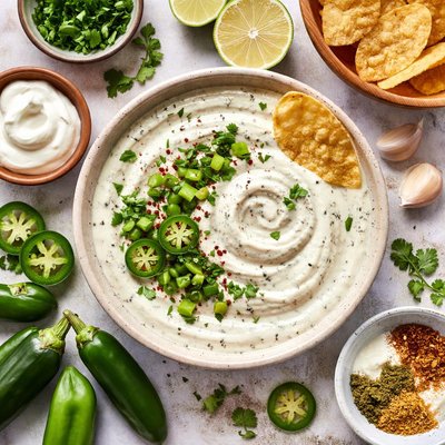 Image of Creamy Jalapeno Dipping Sauce