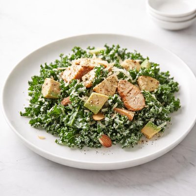Image of Whole30 Creamy Kale Salad