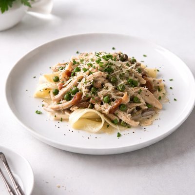 Image of Creamy Leftover Chicken Surprise