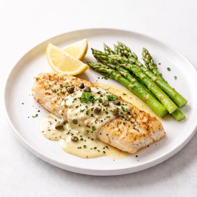 Image of Creamy Lemon Butter Sauce for Fish and Seafood