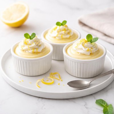 Image of Creamy Lemon Cups
