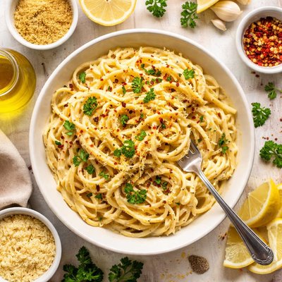 Image of Creamy Lemon Pasta