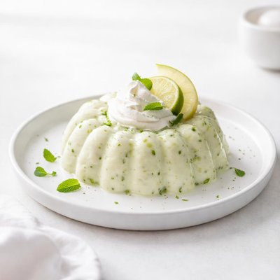 Image of Creamy Lime Pear Gelatin Salad