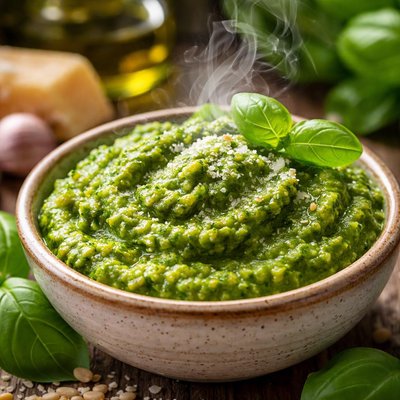 Image of Creamy Low Fat Pesto