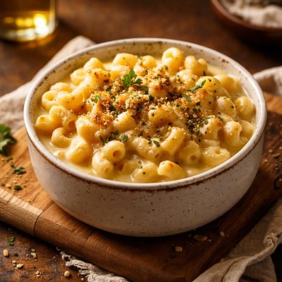 Image of Creamy Macaroni and Cheese for One