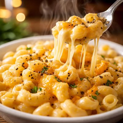 Image of Creamy Macaroni Cheese for Two or One