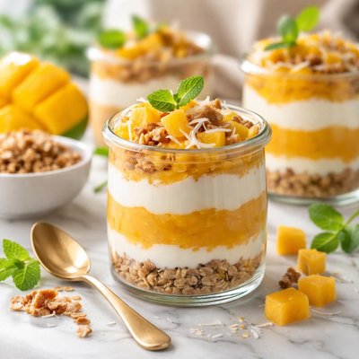 Image of Creamy Mango Parfait