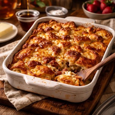 Image of Creamy Maple Breakfast Bake