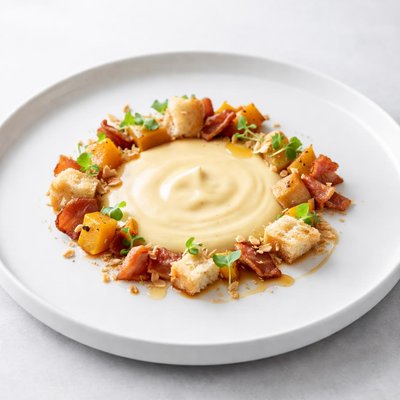 Image of Creamy Maple Fondue from Quebec