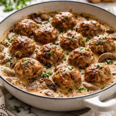 Image of Creamy Marsala Meatballs