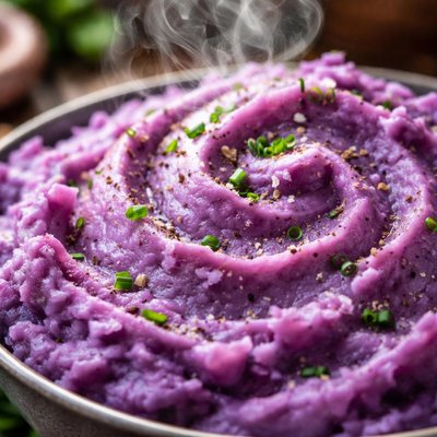 Image of Creamy Mashed Purple Potatoes