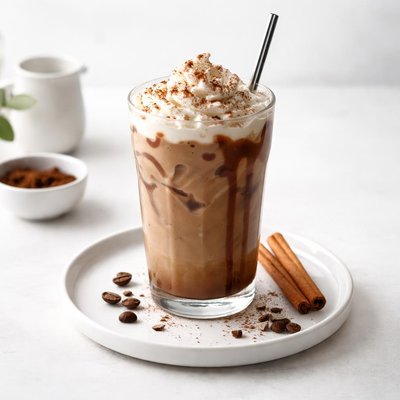 Image of Creamy Mexican Chocolate Iced Coffee