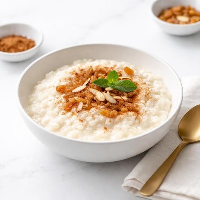 Image of Creamy Microwave Rice Pudding