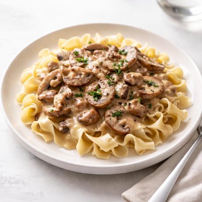 Image of Creamy Mushroom Stroganoff