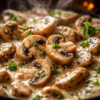 Image of Champiñones Cremosos Whole30