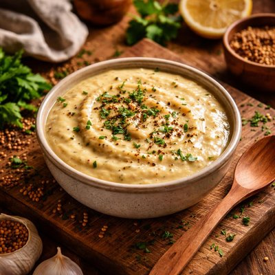 Image of Creamy Mustard Sauce Vegan
