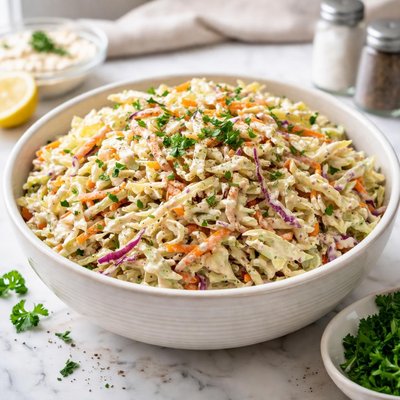 Image of Creamy New York Deli Coleslaw