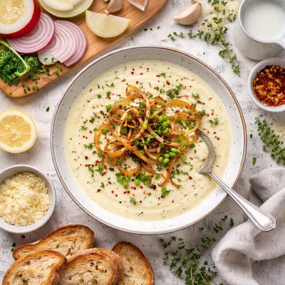 Image of Creamy Onion Soup