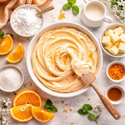 Image of Creamy Orange Frosting