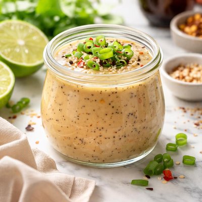 Image of Creamy Oriental Salad Dressing Sam Choy