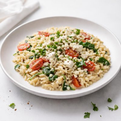 Image of Creamy Orzo with Feta