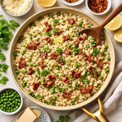 Image of Creamy Pancetta Rice