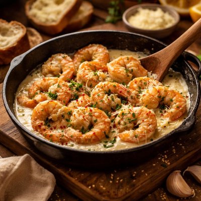Image of Creamy Parmesan Garlic Shrimp