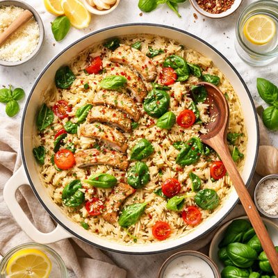 Image of Creamy Parmesan Orzo