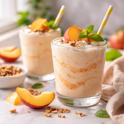 Image of Creamy Peach Freeze