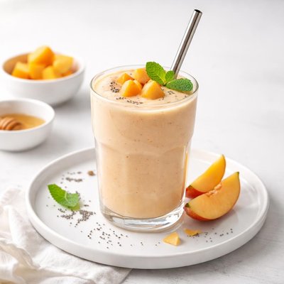 Image of Creamy Peach Smoothie