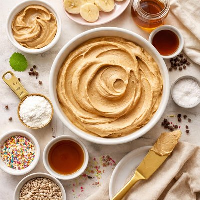 Image of Cobertura de Crema de Mantequilla de Maní Baja en Grasa