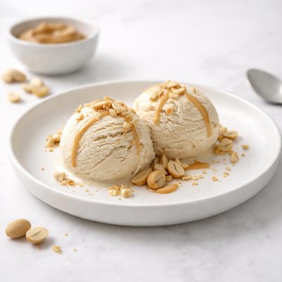 Image of Creamy Peanut Ice Cream
