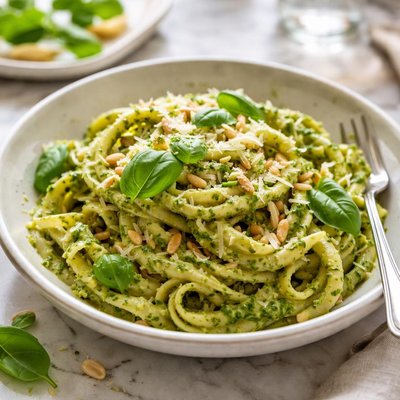 Image of Creamy Pesto Pasta