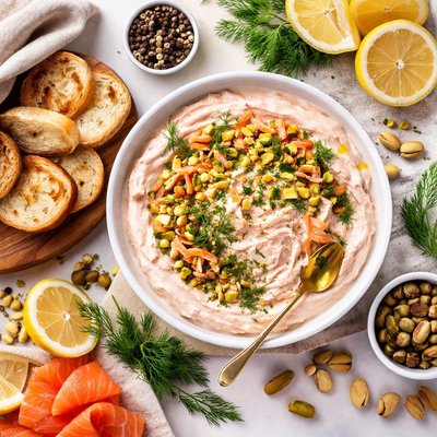 Image of Creamy Pistachio Salmon Pate
