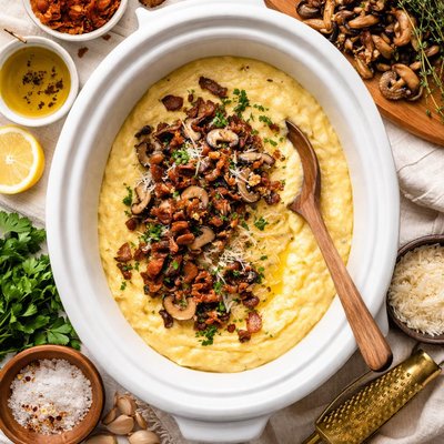 Image of Creamy Polenta Slow Cooker