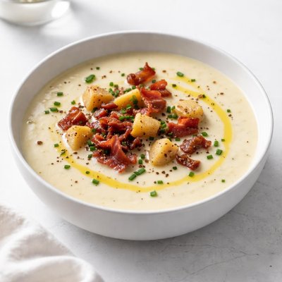 Image of Creamy Potato and Bacon Soup