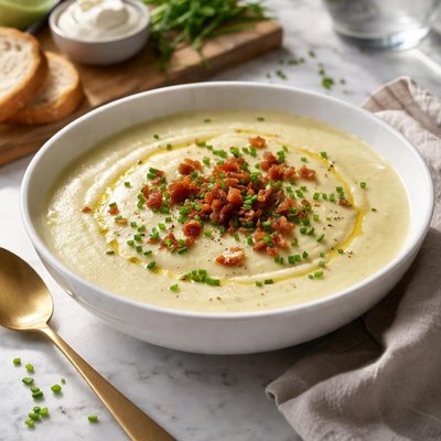 Image of Creamy Potato and Chives Soup