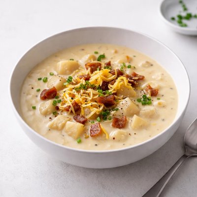 Image of Creamy Potato Cheddar Chowder
