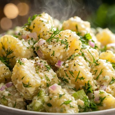 Image of Creamy Potato Dill Salad
